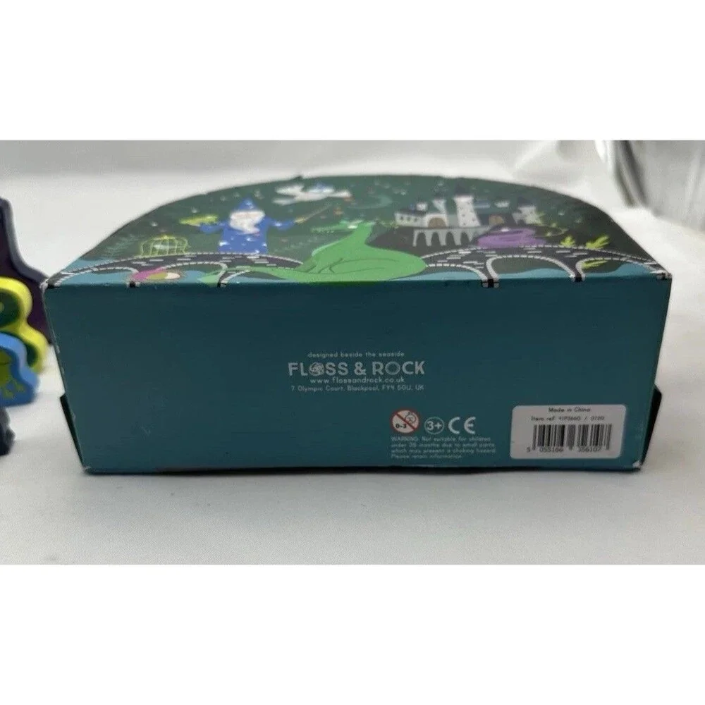 Floss & Rock 41P3660 Spellbound Playbox Used Flaws Travel Play Set Wizard Magic